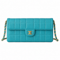 Chanel Quilted Chain Wallet on Chain WOC 26×13×4cm