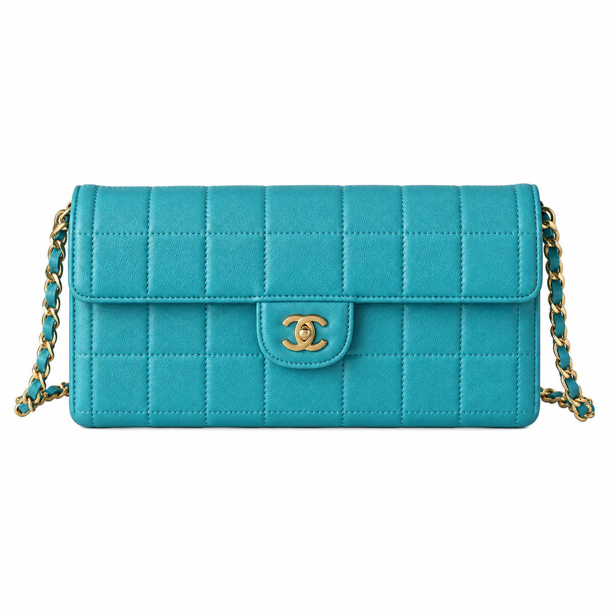 Chanel Quilted Chain Wallet on Chain WOC 26×13×4cm