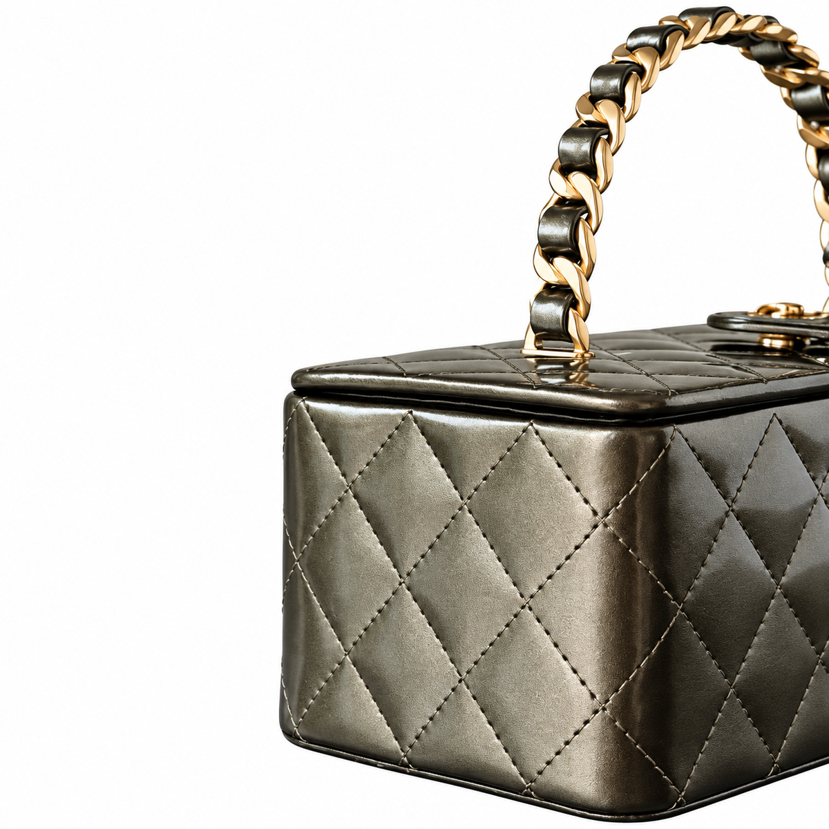 Chanel Classic Evening Bag – 20×8.5×6cm | Quilted Leather Handbag