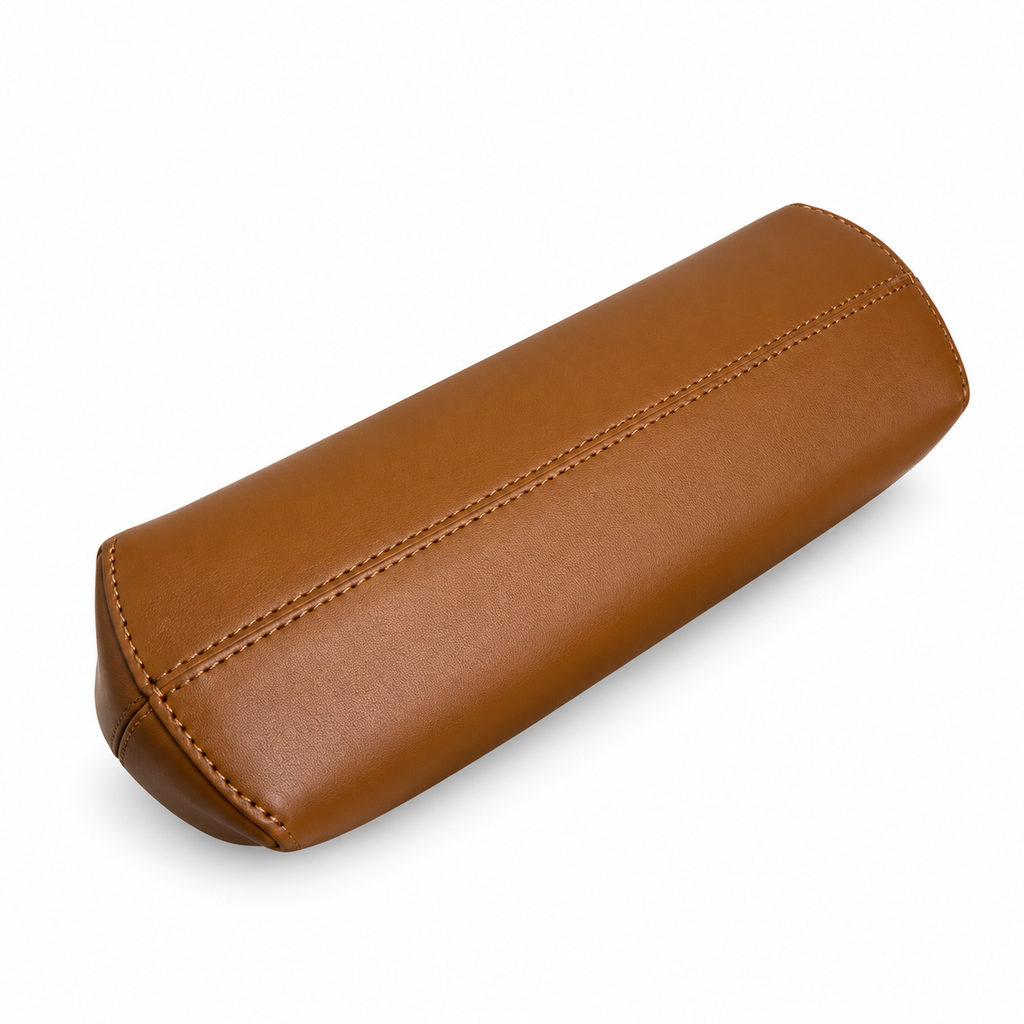 Fendi First Sight Clutch – Cognac Nappa Leather Gold Tube Clasp