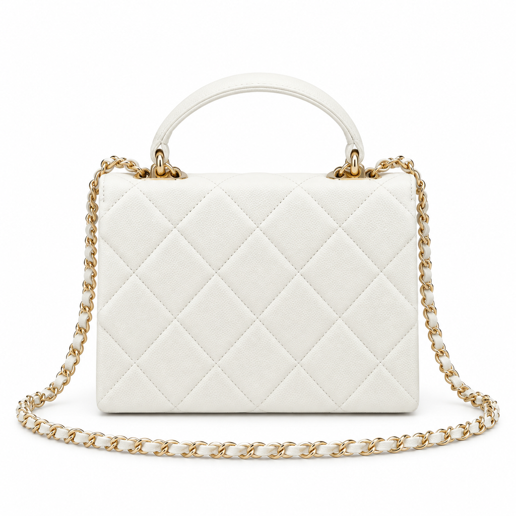 Chanel Quilted Caviar Mini Day Bag 16×21×9.5cm