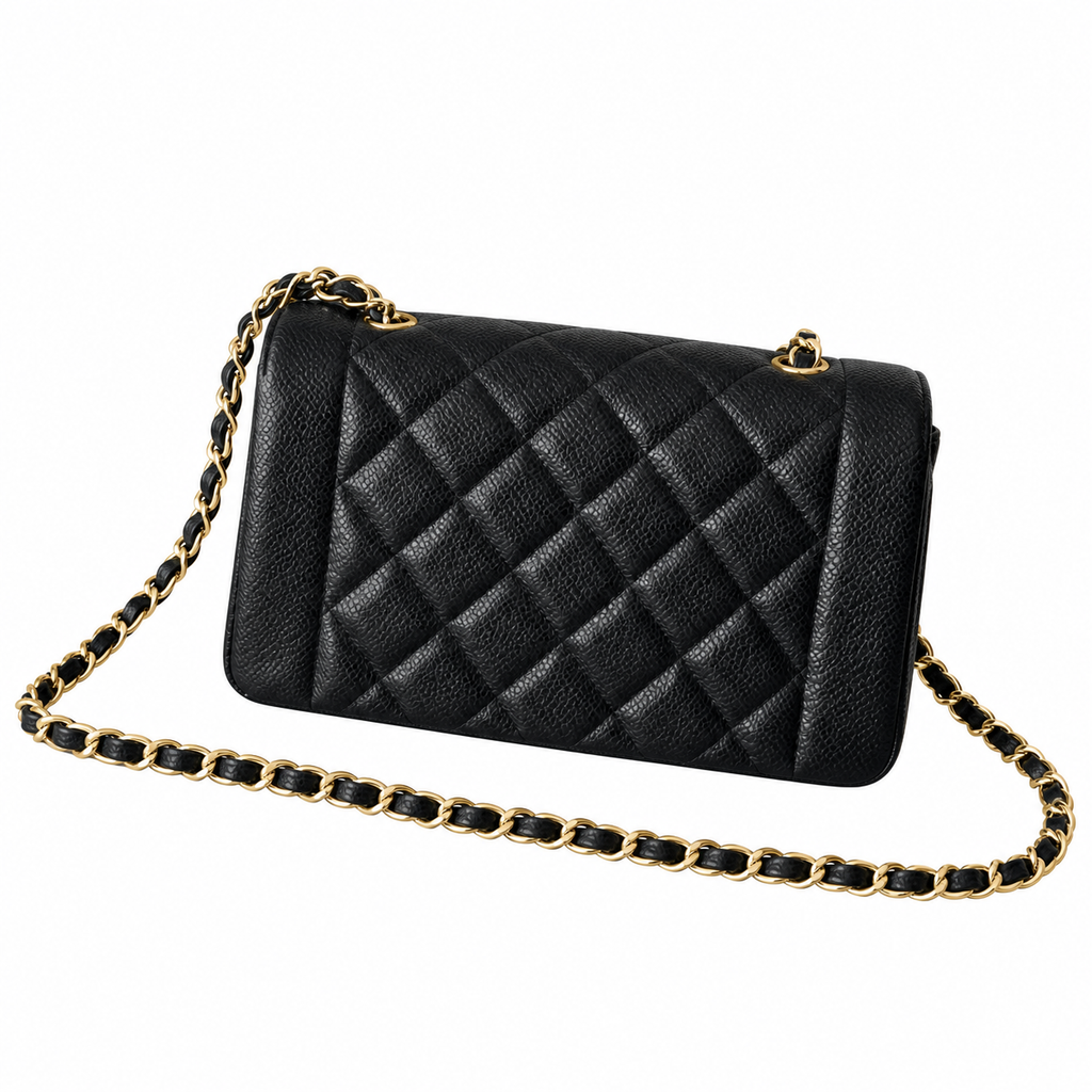 Chanel Quilted Weekend Crossbody Bag 22.5cm