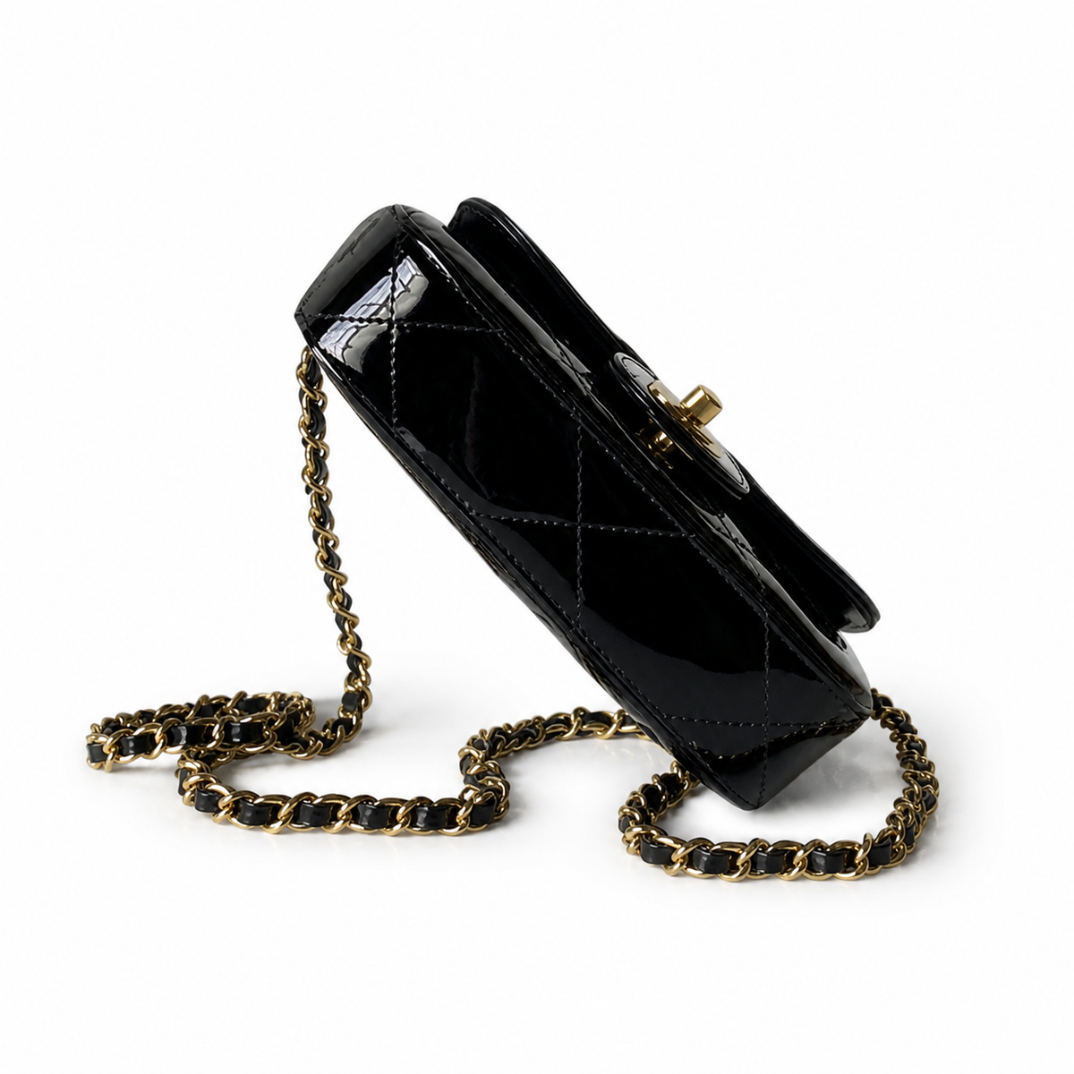 Chanel Long Wallet on Chain | Slim Crossbody 18×4.5×13cm