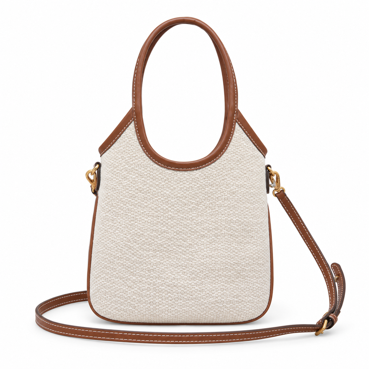 Miu Miu Leather Top Handle Bag 24 cm
