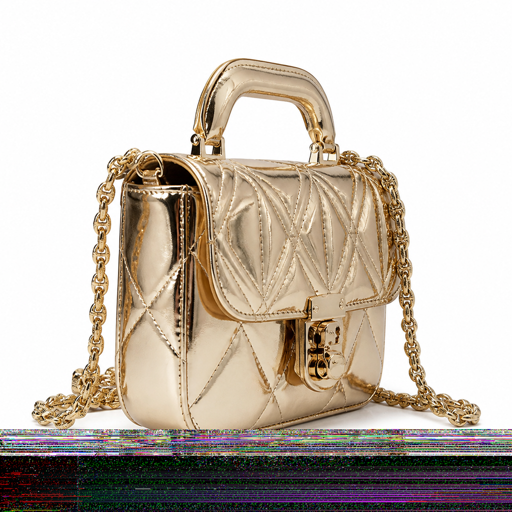 Chanel Slim Double-Chain Bag | 18×4.5×13cm