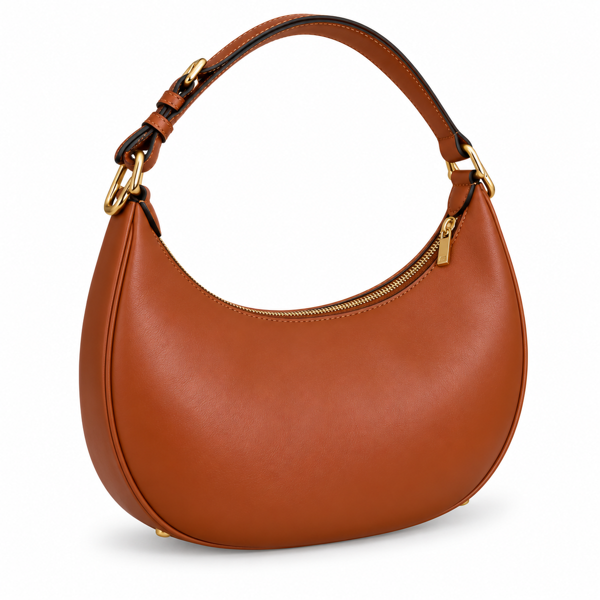 Fendi Classic FF Logo Leather Tote Bag 29x24.5x10cm