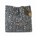 Chanel Large Deauville Canvas Tote Handbag 39×42×8cm