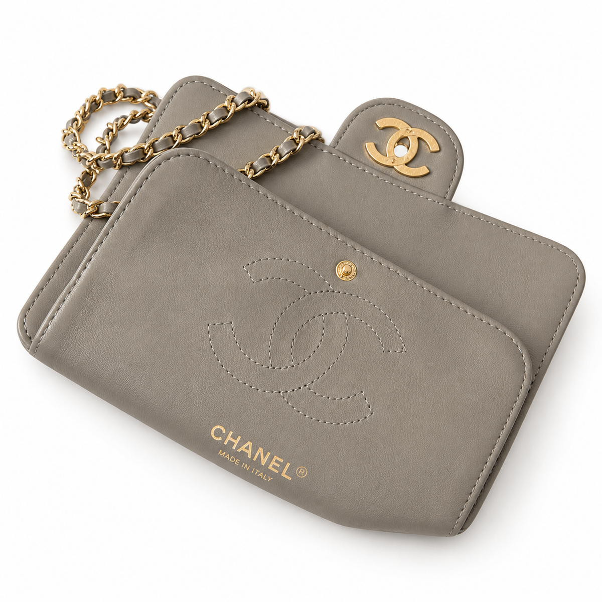 Chanel Mini Rectangular Flap Crossbody Bag 13×20×6cm