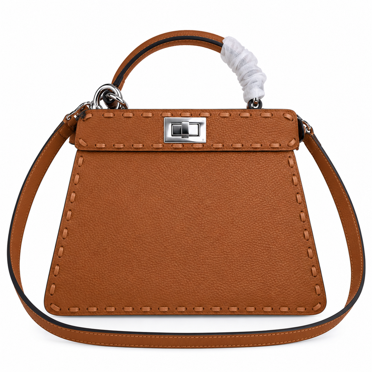 Fendi Mini Crossbody Bag 20cm – FF Jacquard Shoulder Bag