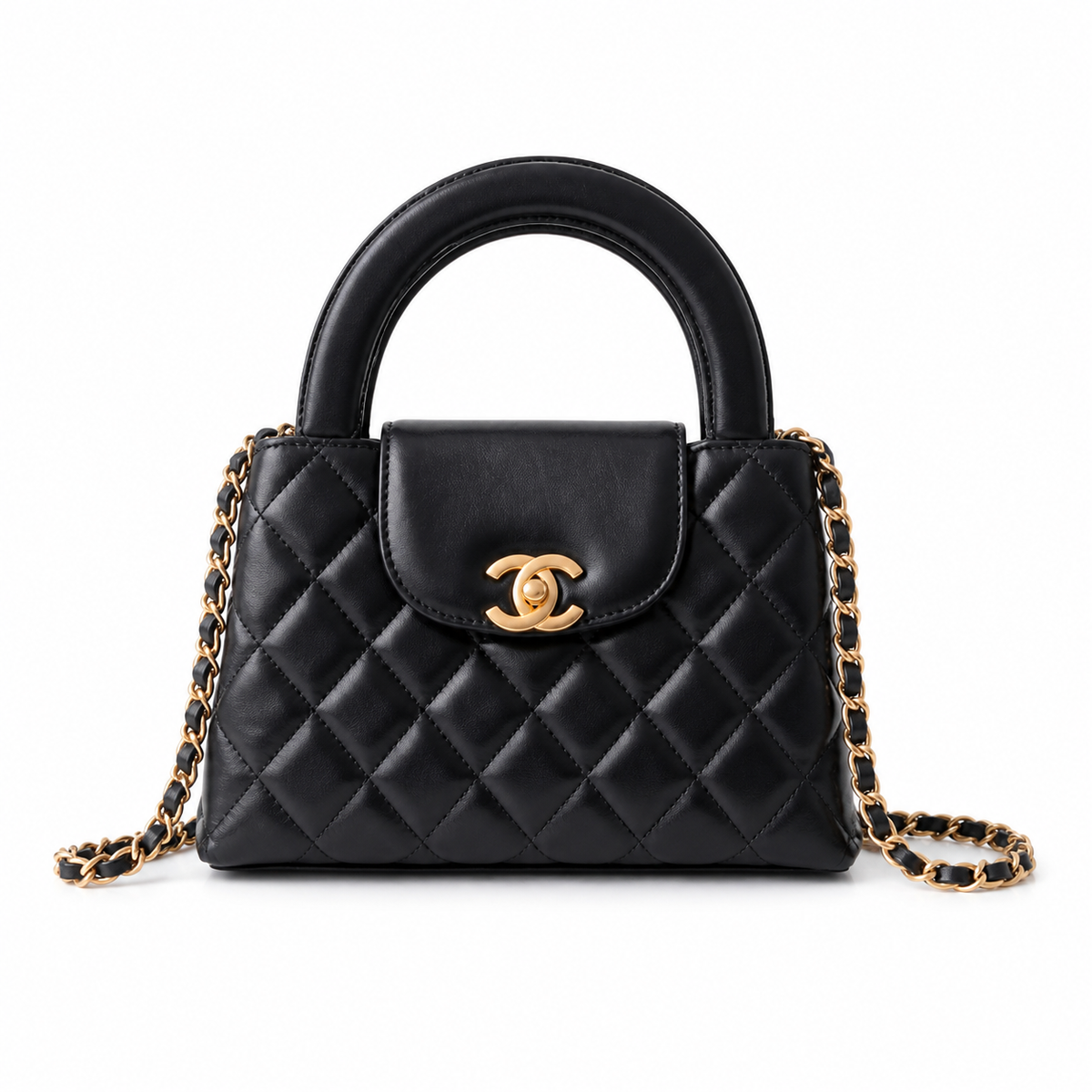 Chanel Quilted Travel Crossbody Bag 13×19×7cm | Compact Leather Vacation Shoulder Bag