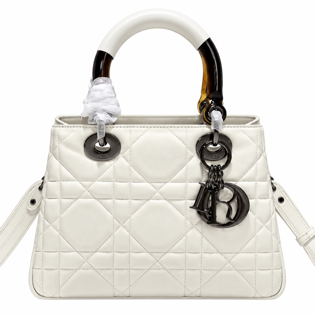 Dior Cannage Quilted Weekend Crossbody Bag 24cm