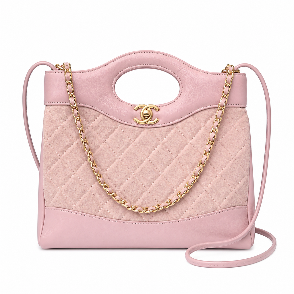 Chanel Large Quilted Crossbody Bag 22×23×5.5cm | Work Tote Alternative Leather Shoulder Bag