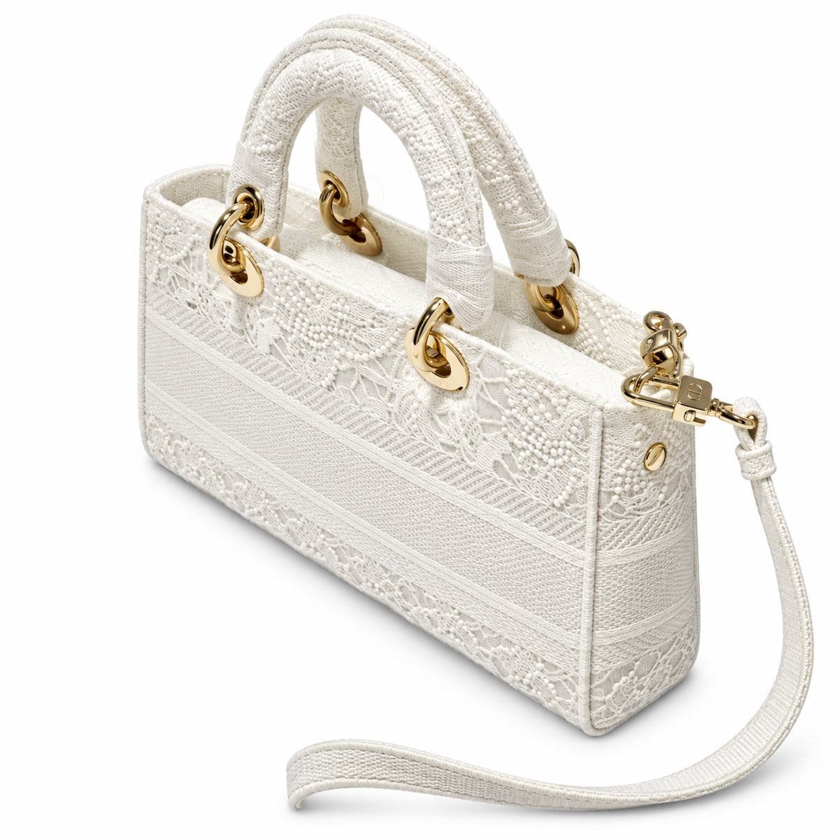 Dior Cannage Quilted Long Crossbody Bag 26cm