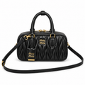 Miu Miu Matelassé Leather Slim Crossbody Bag