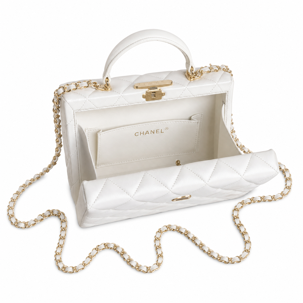 Chanel CC Detail Classic Mini Vertical Flap Crossbody Bag 12×18×6.5cm