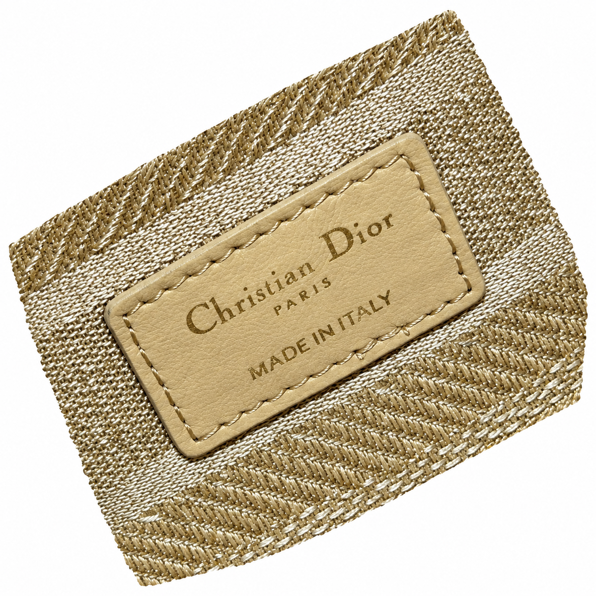 Dior Cannage Quilted Signature Flat Bag 26cm
