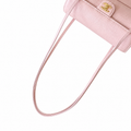 Chanel Vintage Cylinder Barrel Shoulder Bag Blush Pink Caviar Leather Gold CC Turn-Lock Slim Strap 20.5cm