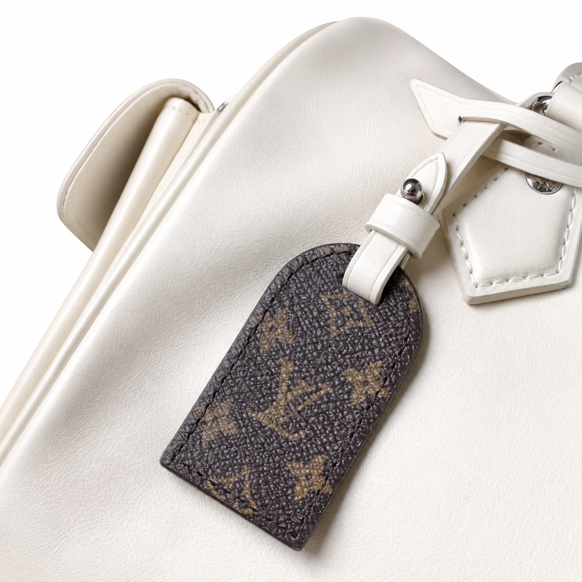 Louis Vuitton White Top Handle Bag