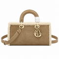 Dior Cannage Quilted Flat Shoulder Clutch 26cm