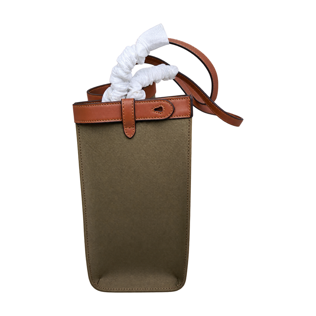 Fendi FF Sunshine Leather Shopper Tote Bag 40x12x29cm