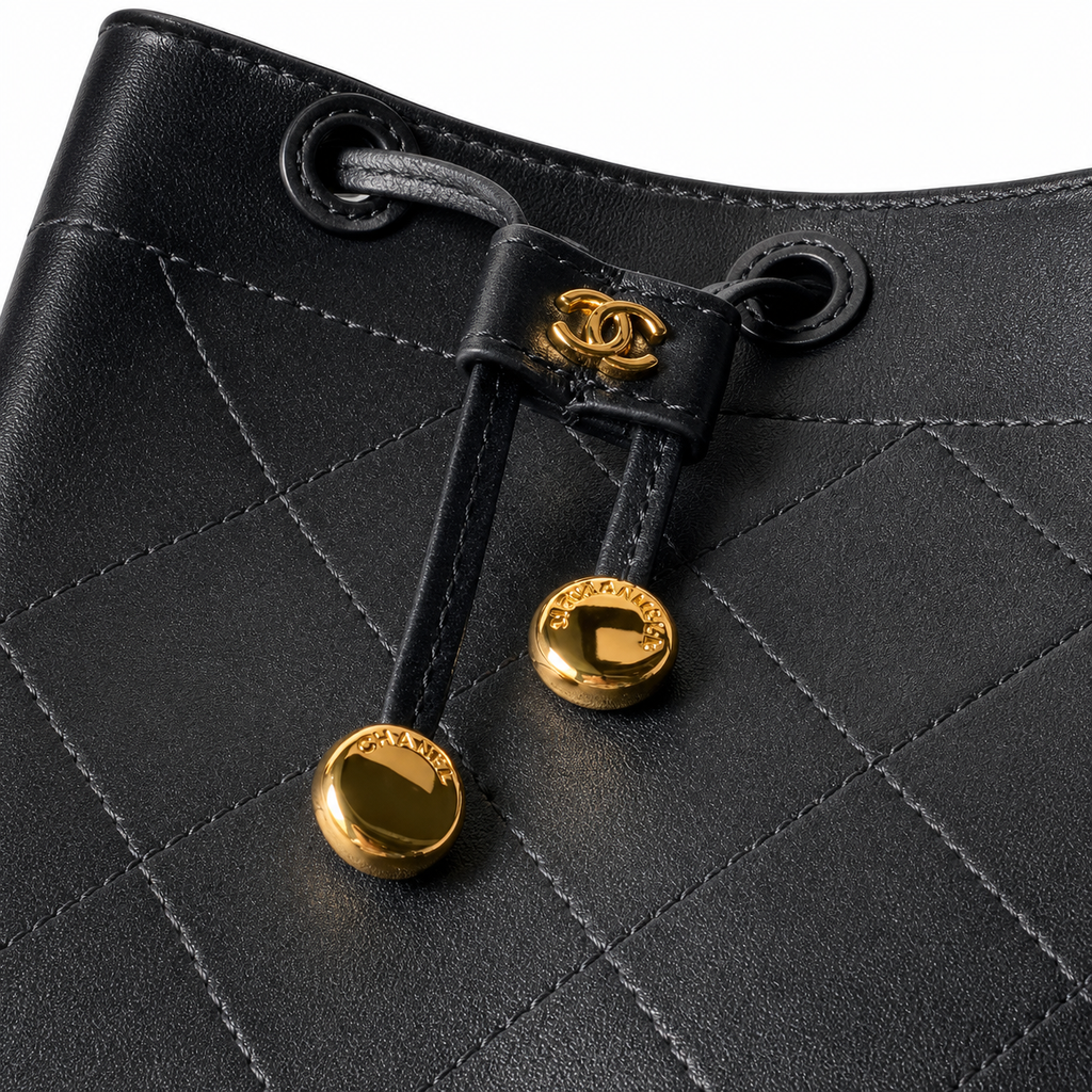 Chanel CC Logo Vanity Case Crossbody Bag 23×23×14.5cm