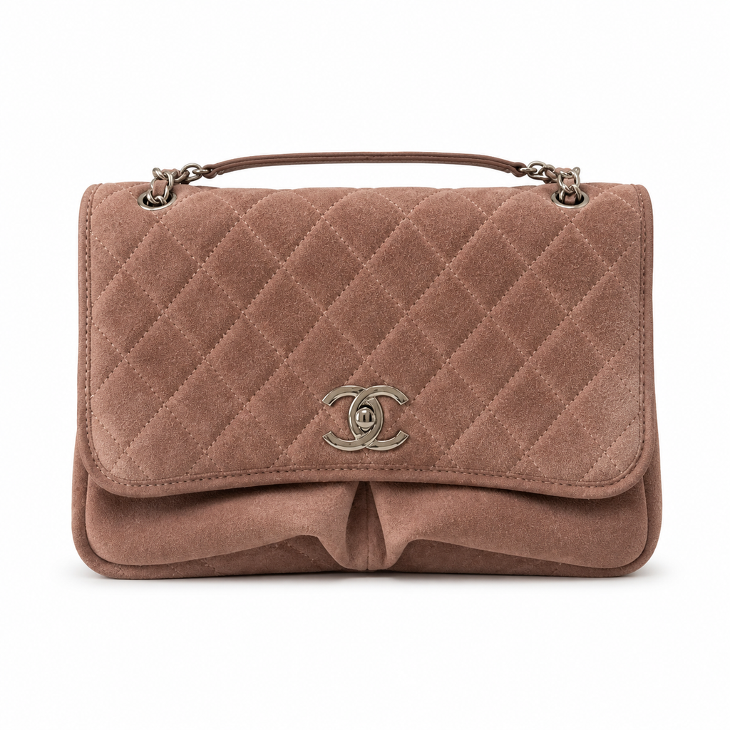 Chanel Luxe Logo Flap Crossbody Bag 34×25×10cm