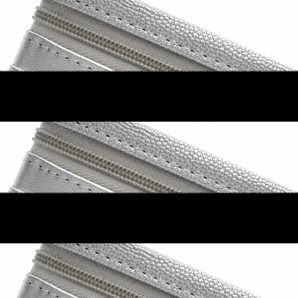 CHANEL Silver Metallic Quilted Lambskin Top Handle Mini Flap Chain Bag
