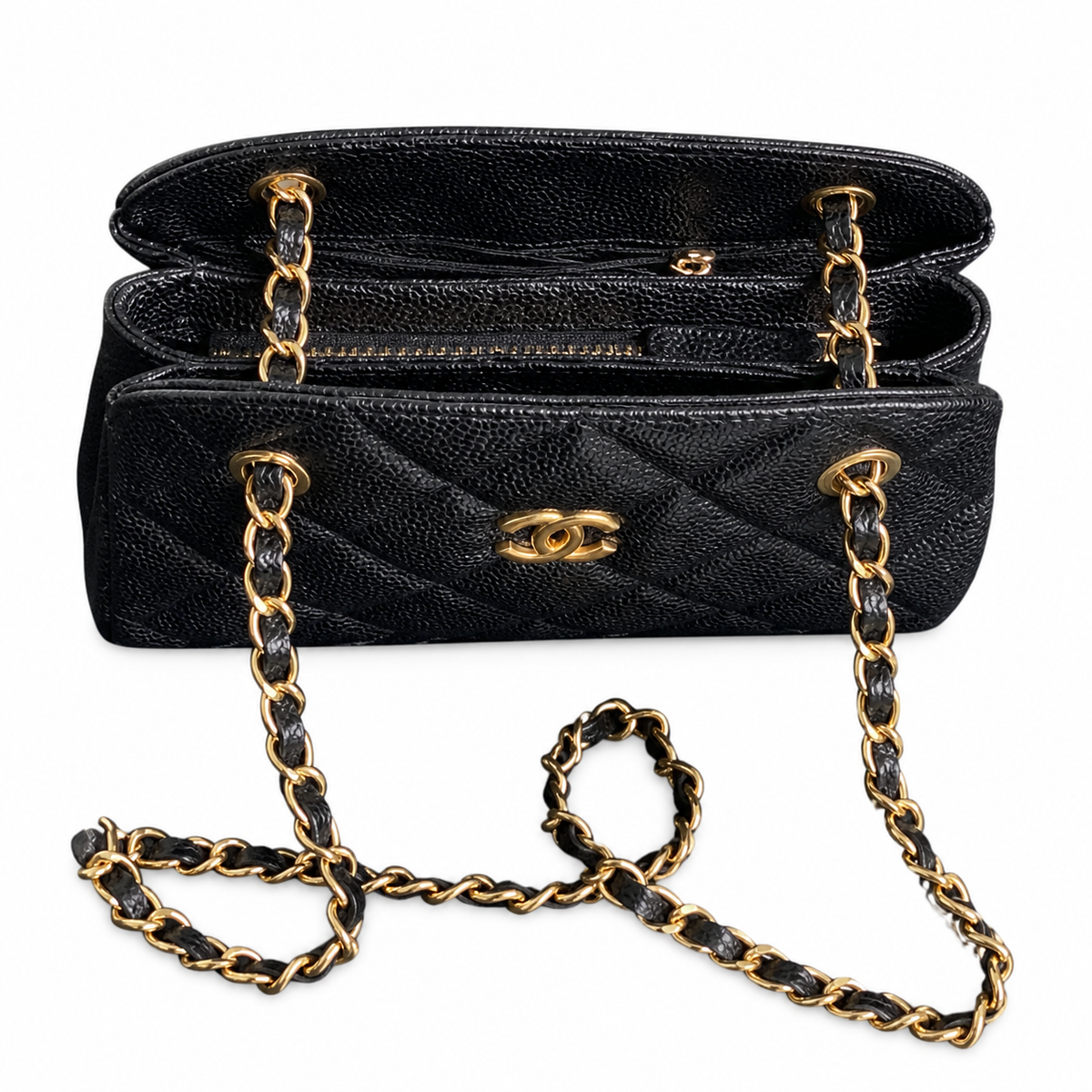 Chanel Gabrielle Small Hobo Crossbody Bag 14×22×9cm