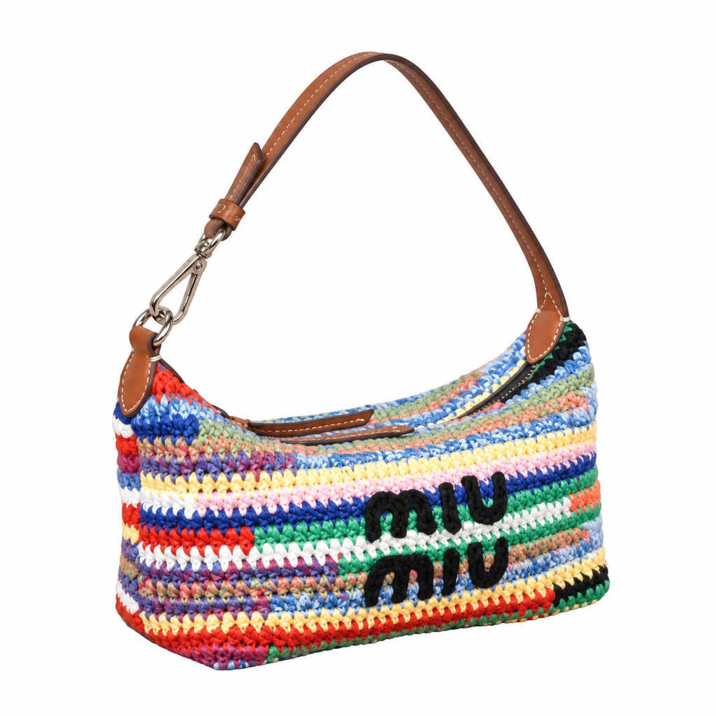 Miu Miu Leather Shoulder Bag 25.5cm