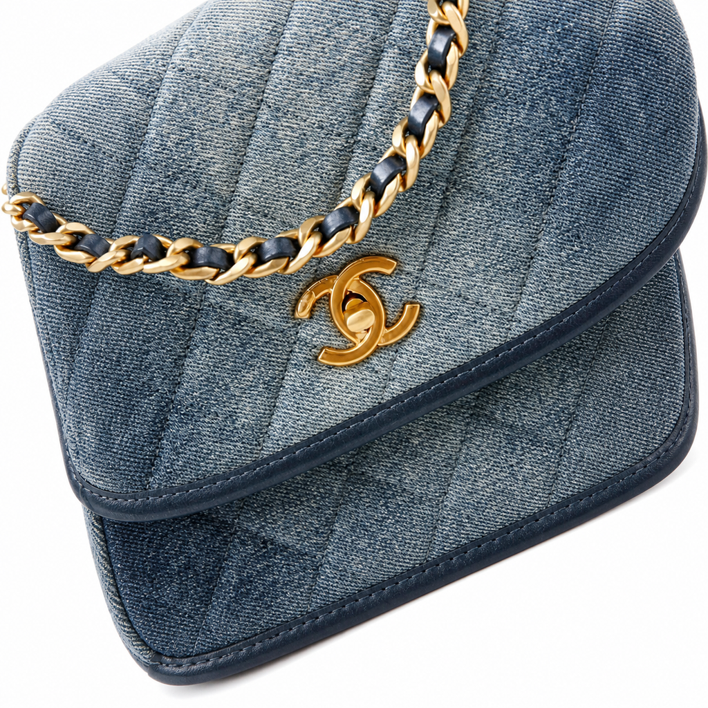 Chanel Classic Flap Bag – Beige Quilted Lambskin, Gold Hardware (Medium)