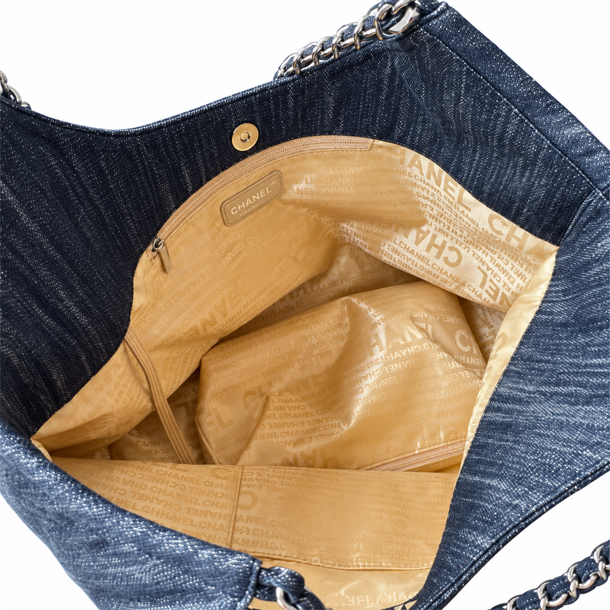 Chanel Quilted Shopper Tote Bag 48cm
