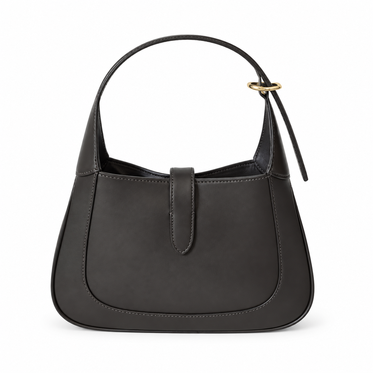 Gucci Jackie 1961 Small Hobo in Black Polished Leather