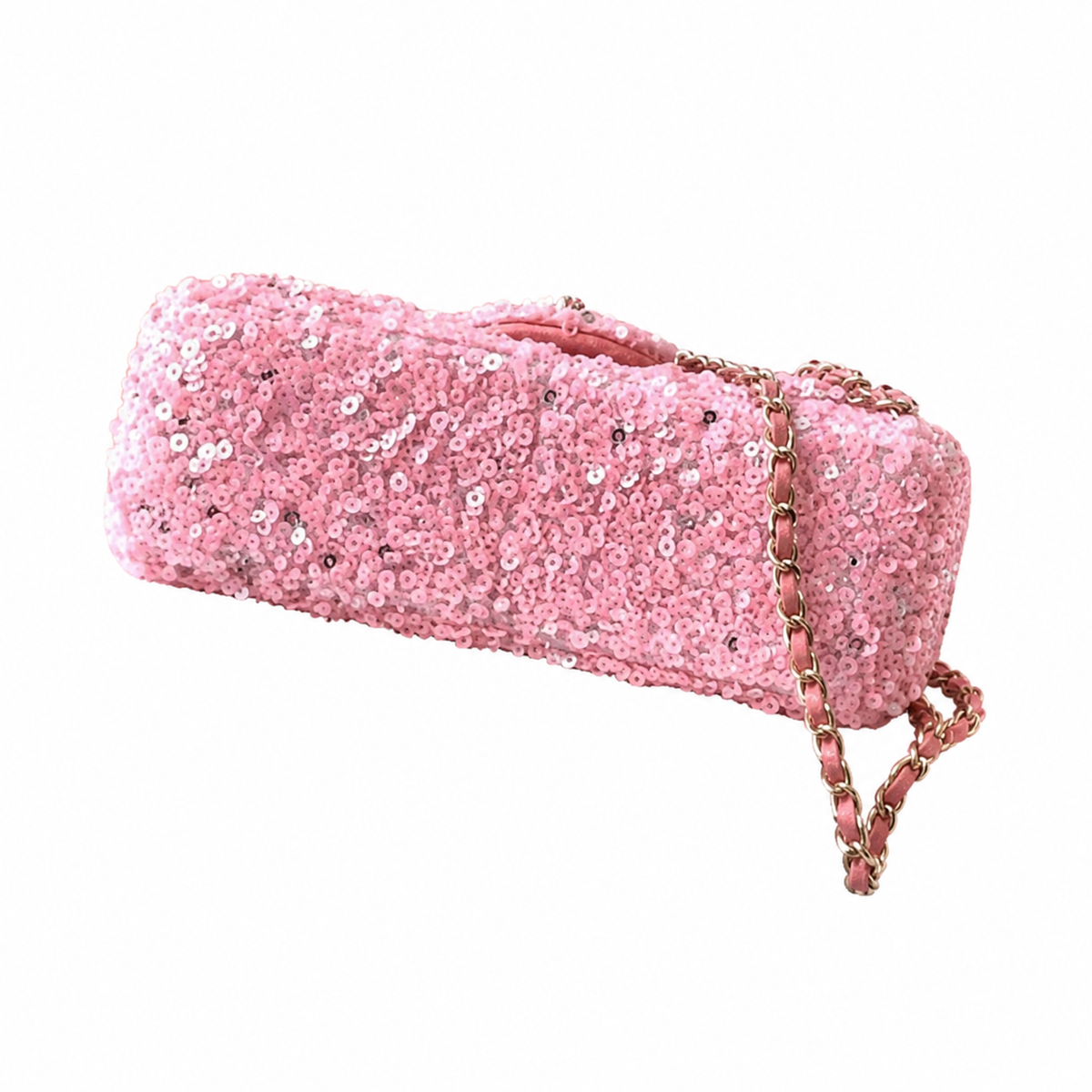 Chanel Pearl Crush Round Crossbody Bag 20cm