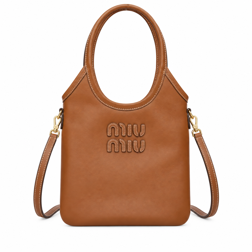 Miu Miu Logo Top Handle Bag 24 cm