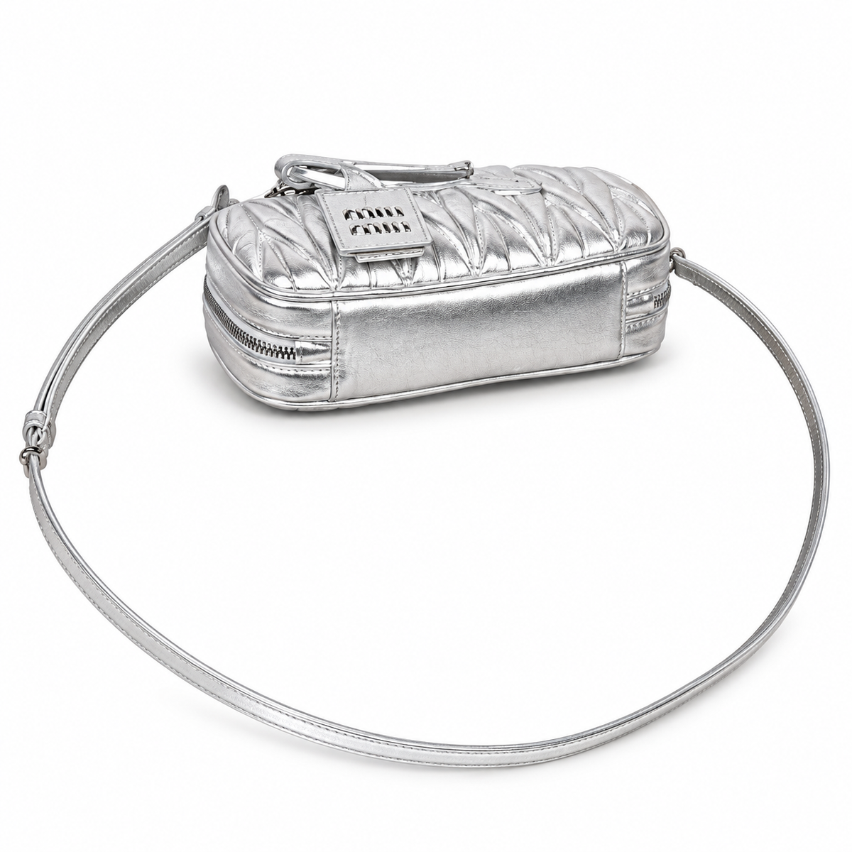 Miu Miu Mini Leather Shoulder Bag 19cm