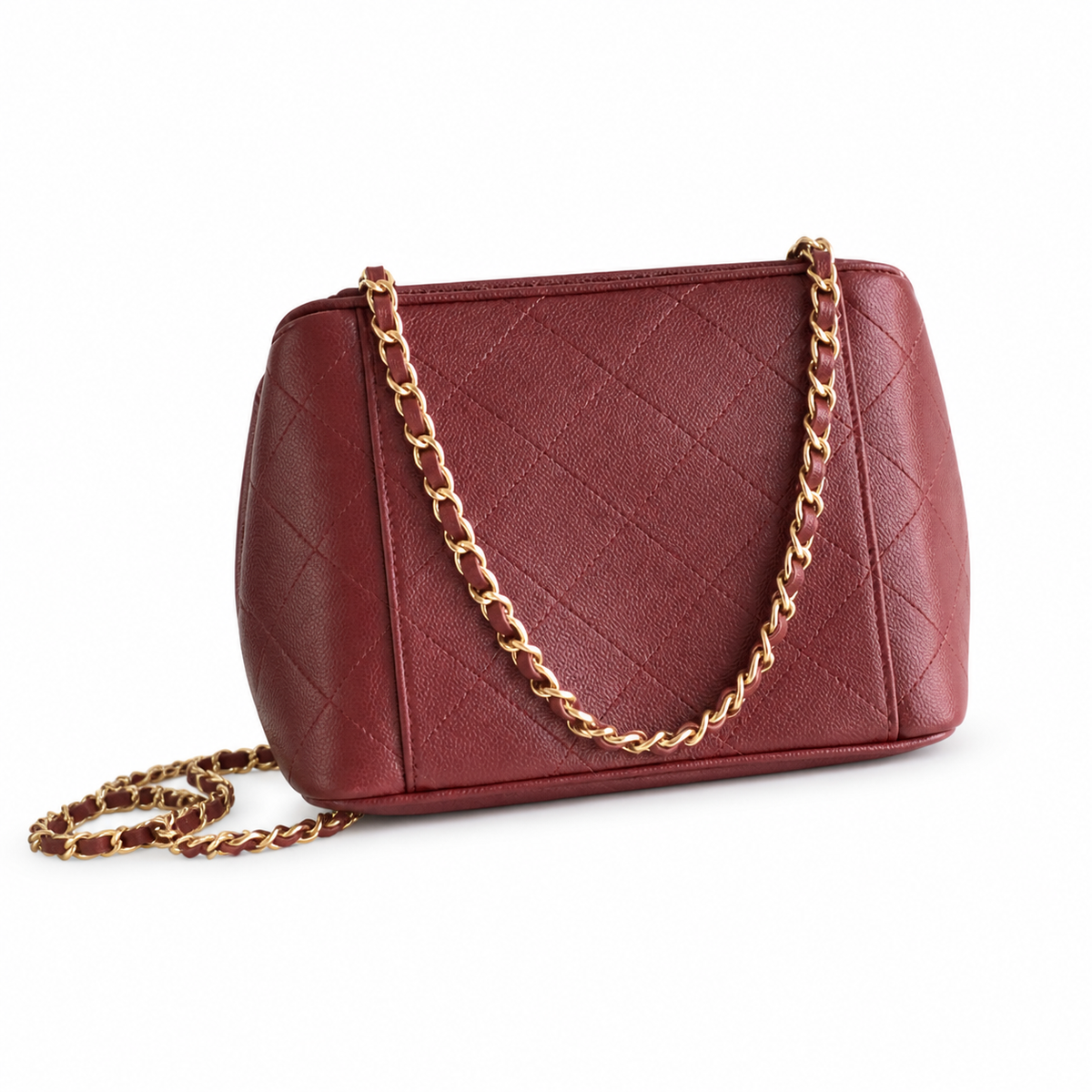 Chanel CC Small Square Crossbody Bag 20.5×21×15cm