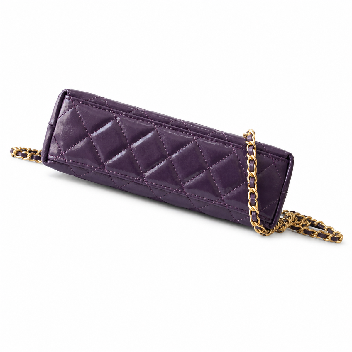 Chanel Quilted Crossbody Bag 13×19×7cm | Classic Chain Strap Luxury Evening Bag