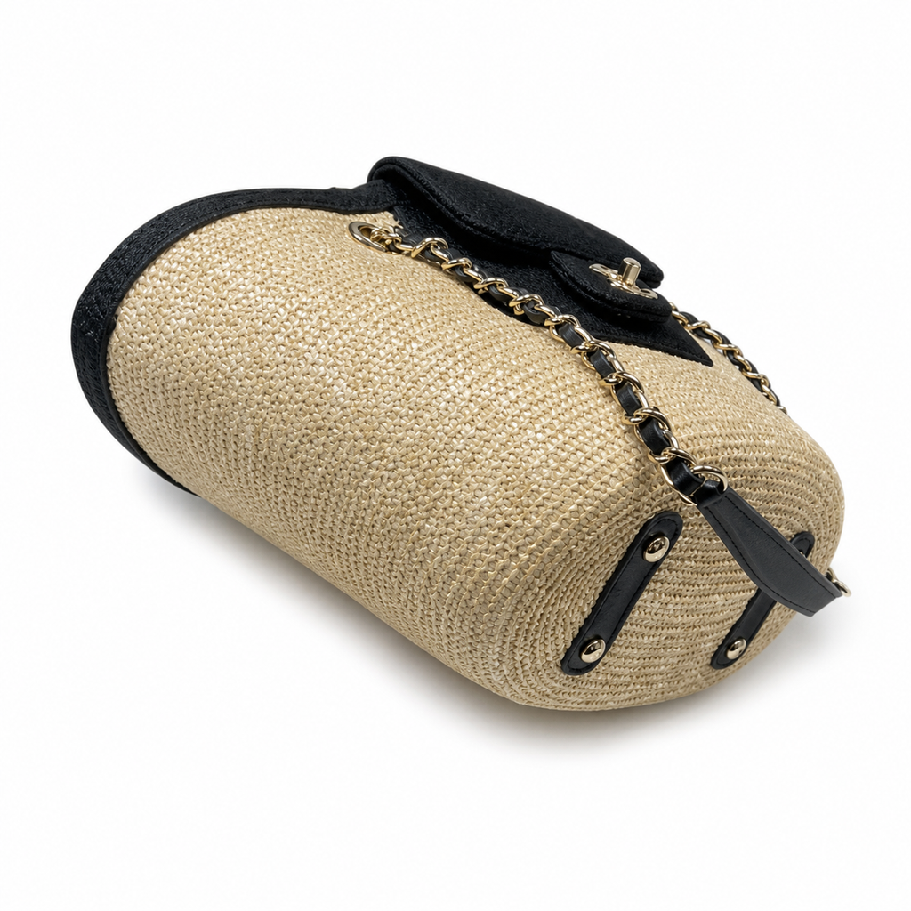 Chanel Canvas Tote Bag 18×41×13cm