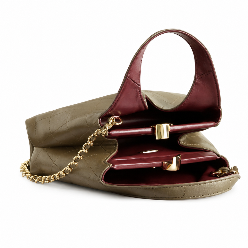 Chanel Mini Square Flap Crossbody Bag 23×23×7cm