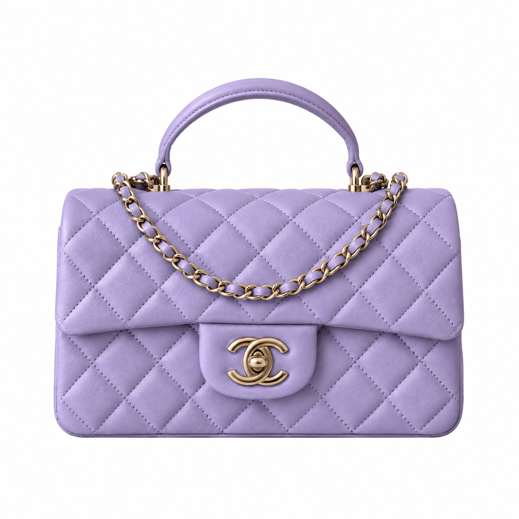 Chanel Quilted Flap Handbag 20cm