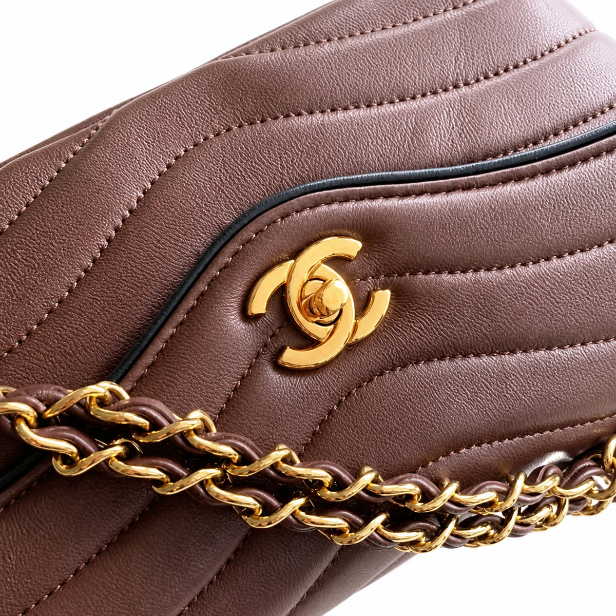 Chanel Long Wallet on Chain Crossbody Bag 11×27×6cm