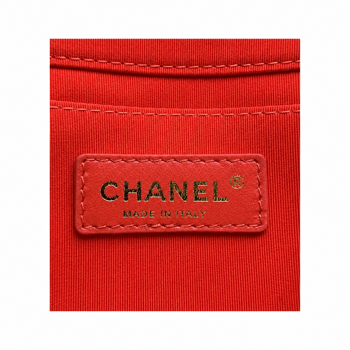 Chanel Orange Raffia Woven Classic Flap Shoulder Bag | Gold CC Turn-Lock | Chain Strap | 16×25.5×7cm