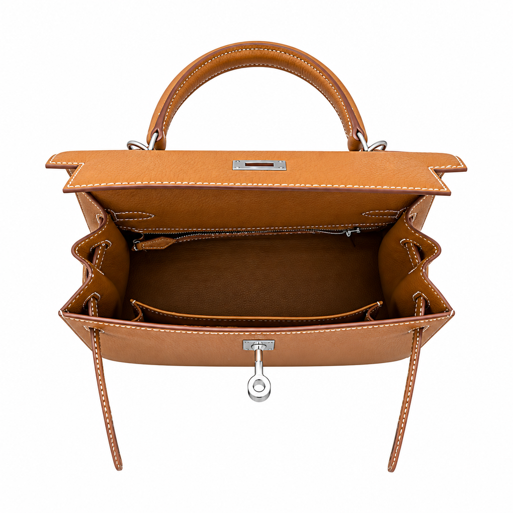 Hermès 25cm Luxury Handbag – Premium Leather Tote