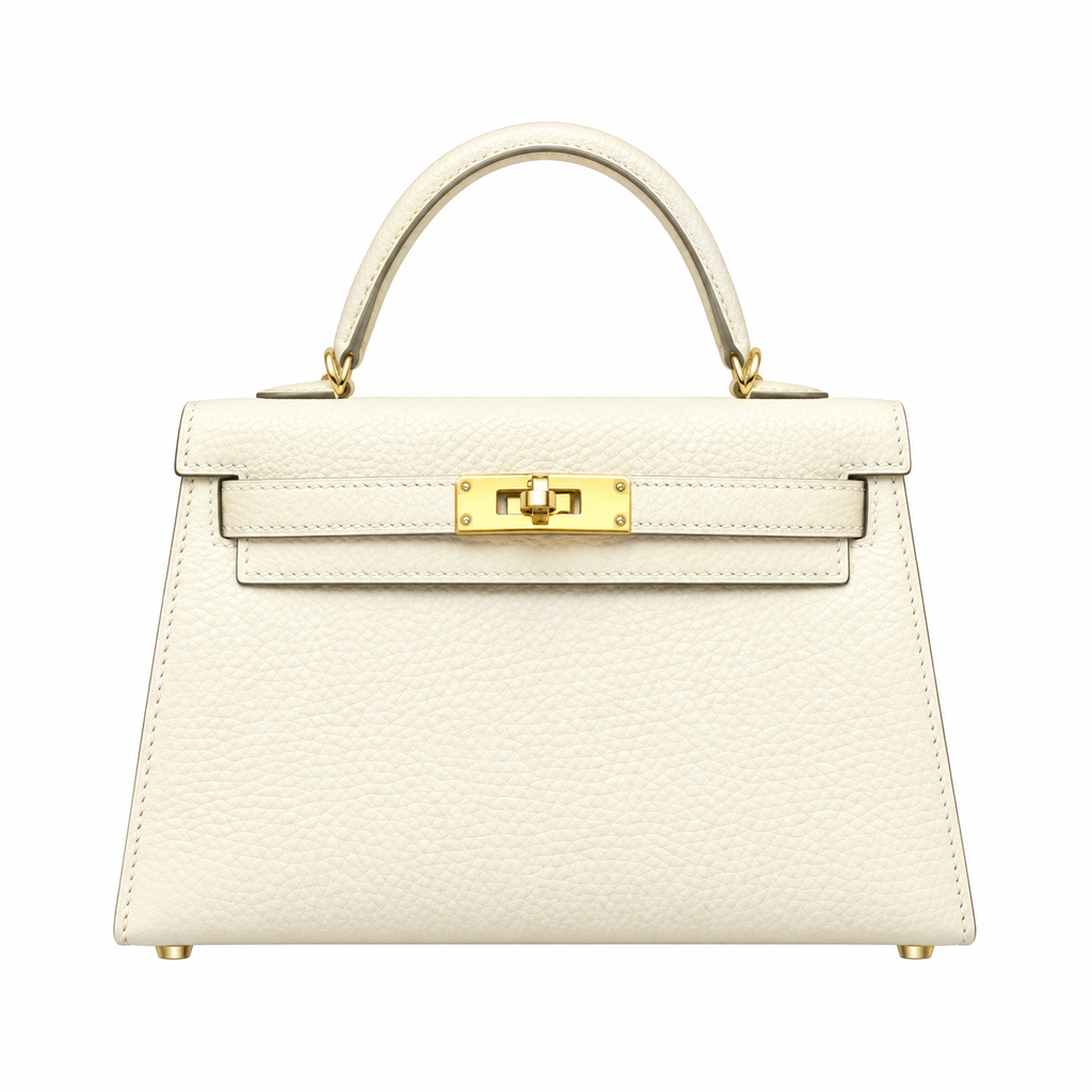 Hermès 19cm Structured Mini Handbag – Iconic Luxury Leather