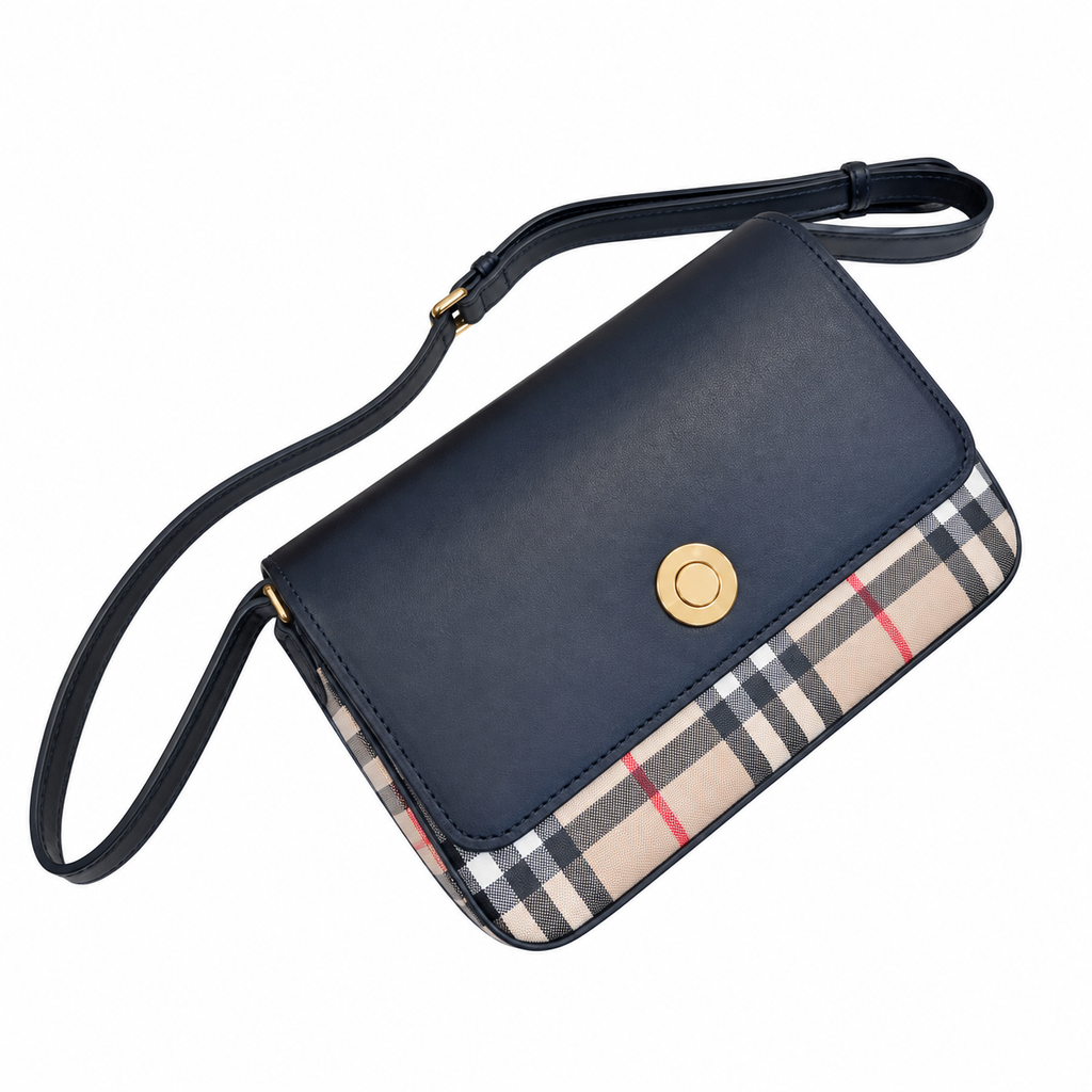 Burberry Heritage Check Crossbody Bag