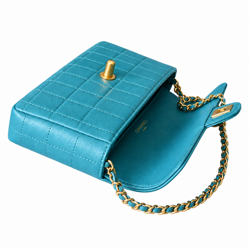 Chanel Quilted Chain Wallet on Chain WOC 26×13×4cm