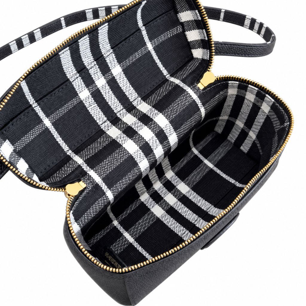 Burberry Heritage Check Petite Crossbody Bag
