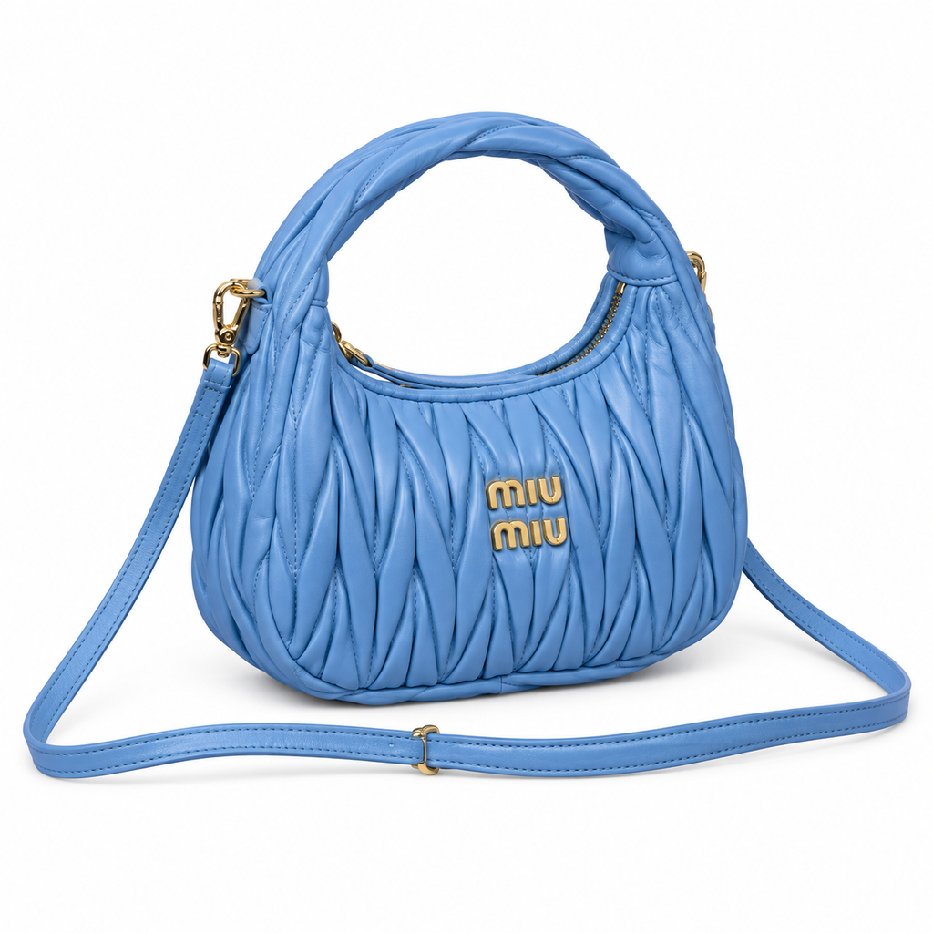 Miu Miu Leather Shoulder Bag 20cm
