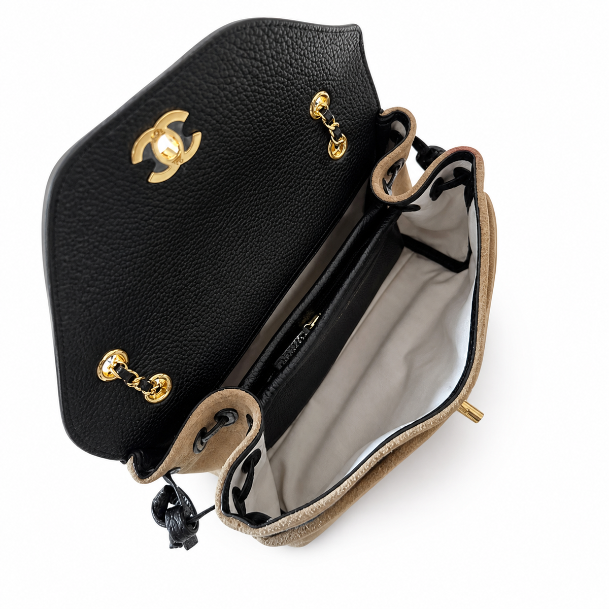 Chanel Structured Crossbody Bag 16×29×9.5cm