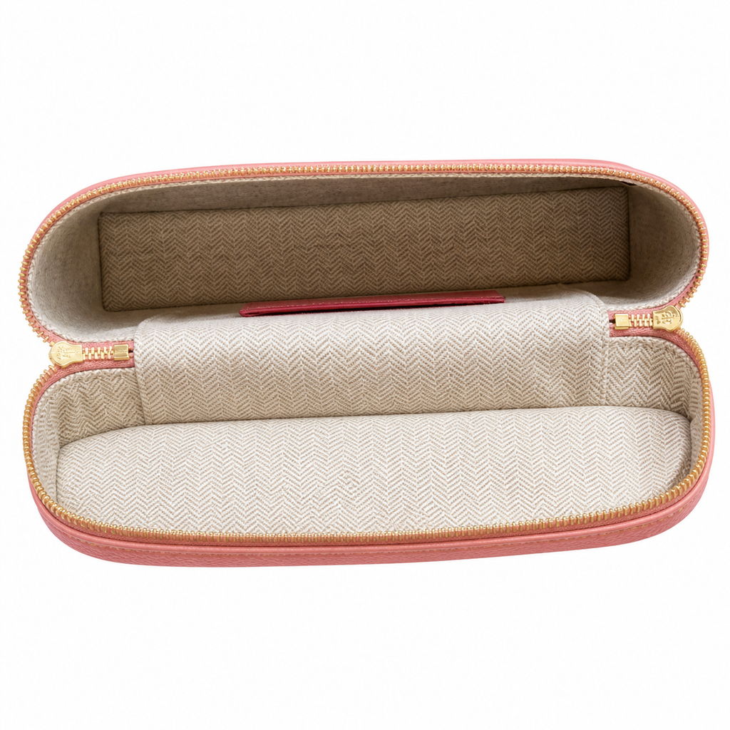 Chanel Pink Caviar Leather Vanity Case Crossbody Bag | Gold CC | Top Handle | 15×23×5cm